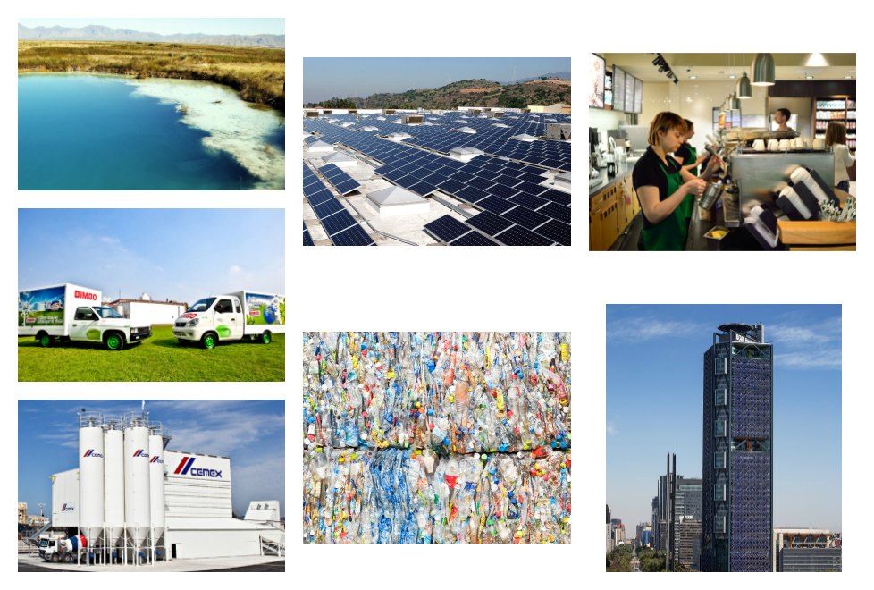 Reciclado de PET, uso de paneles solares y energía renovable son algunas de las acciones que realizan las empresas que impulsan la sustentabilidad amb