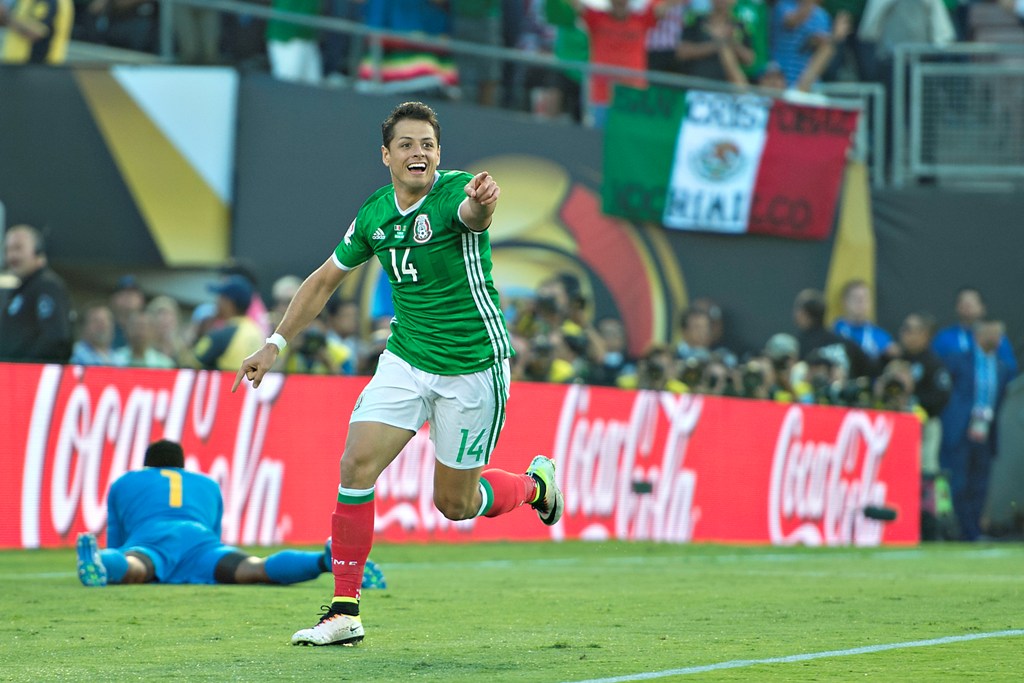 'Chicharito' abrió el marcador ante Jamaica 