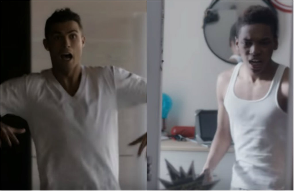 Cristiano Ronaldo en el video de Nike