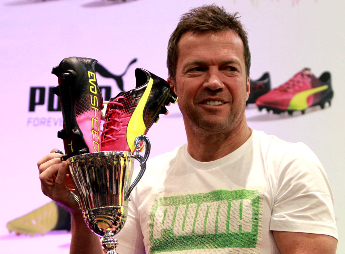 Lothar Matthäus estuvo el fin de semana en México en un evento de la marca Puma