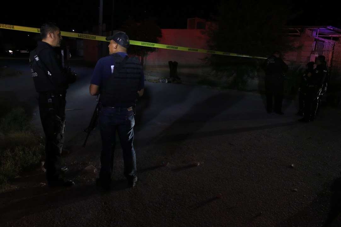 Se registró un asesinato en la colonia Villas Zaragoza de Torreón, un hombre murió de dos tiros.