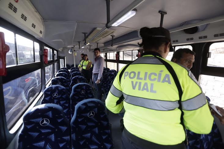 La secretaría realizó la inspección en la ruta 707 y en fechas siguientes en otras cuatro de transporte 'de lujo'