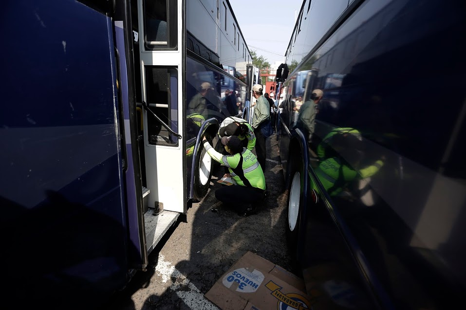 Verifica Semov a la ruta de lujo 707 