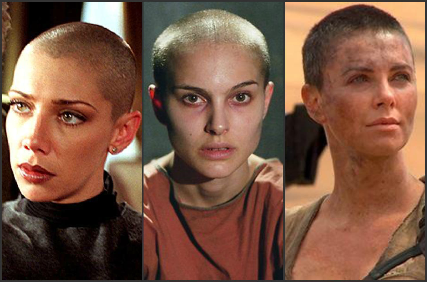 Ellas sacrificaron su cabello. 