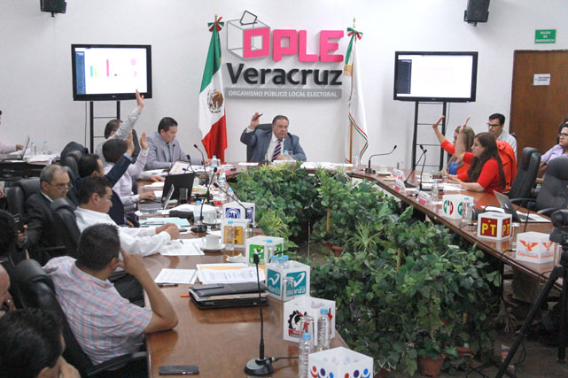 Concluye cómputo de votos distritales en Veracruz