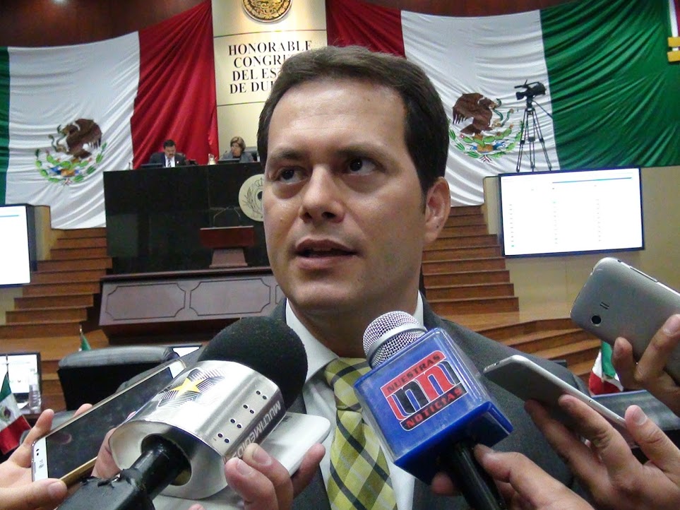 José Ángel Beltrán, diputado local por el distrito serrano en Durango.