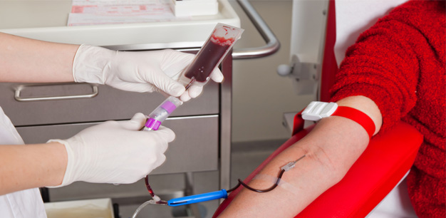 Donadores de sangre.