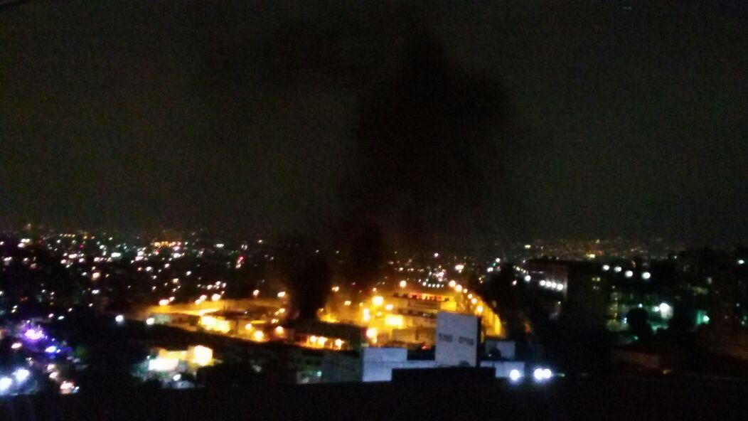 Los reos provocaron un incendio en el penal de Barrientos.