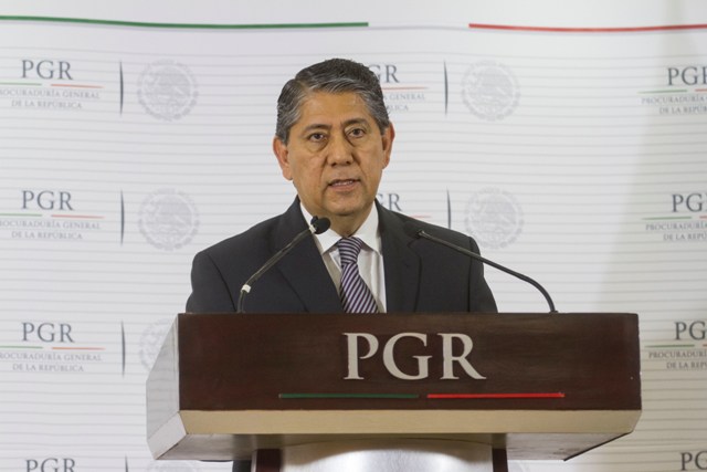 El subprocurador de Control Regional, Procedimientos Penales y Amparo de la PGR, Gilberto Higuera.