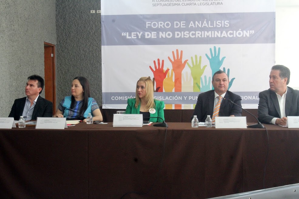 Durante el foro de análisis de iniciativas contra la discriminación se planteo que la ley abarque a todos los sectores de la población. 