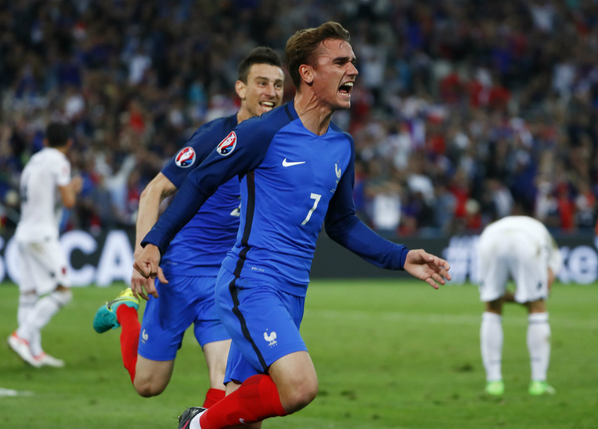 Antoine Griezmann abrió el marcador al 90'