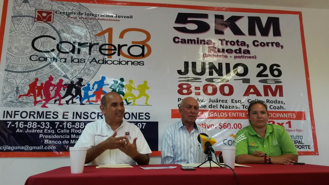 El Centro de Integración Juvenil organiza una carrera 5K para el próximo 26 de junio.