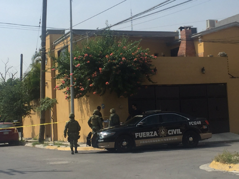 Un fuerte despliegue se inició en la colonia Villa Las Fuentes.
