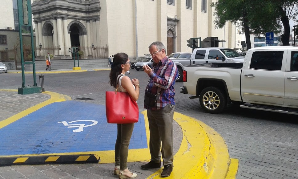 Mauricio Fernández, alcalde de San Pedro Garza García. 