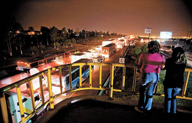 Ese 27 de mayo, sin embargo, no había habido ningún accidente, al menos a la hora que pasé por el lugar, pero Capufe, previsor como es, esperaba que l