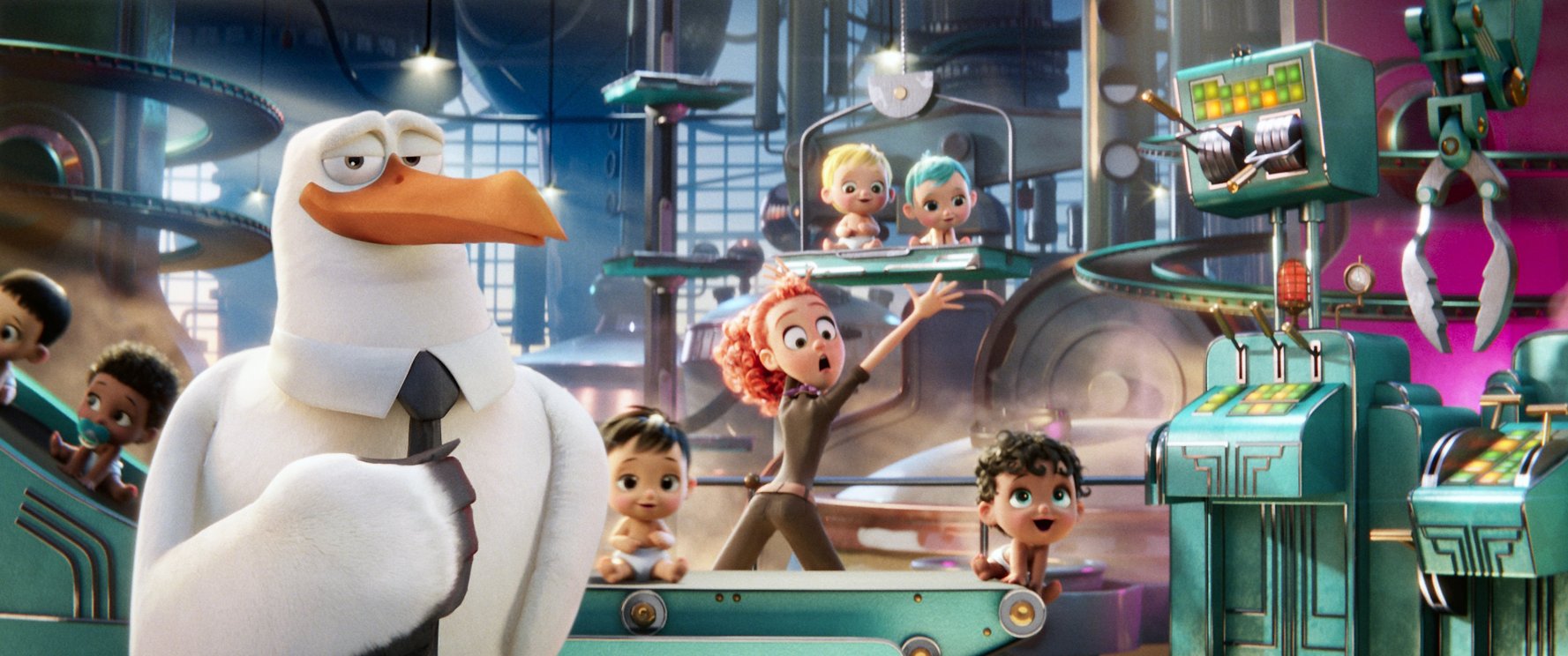 'Storks’ es la nueva apuesta animada de la Warner Bros. 