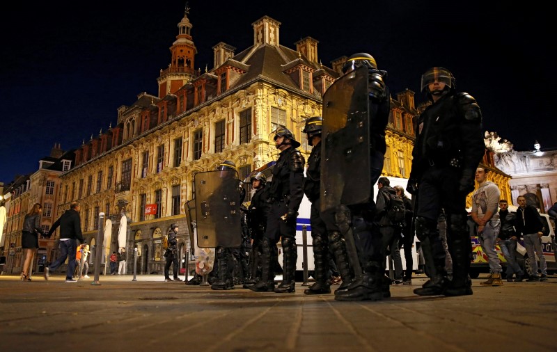 Francia vive horas de disturbio en la Euro 
