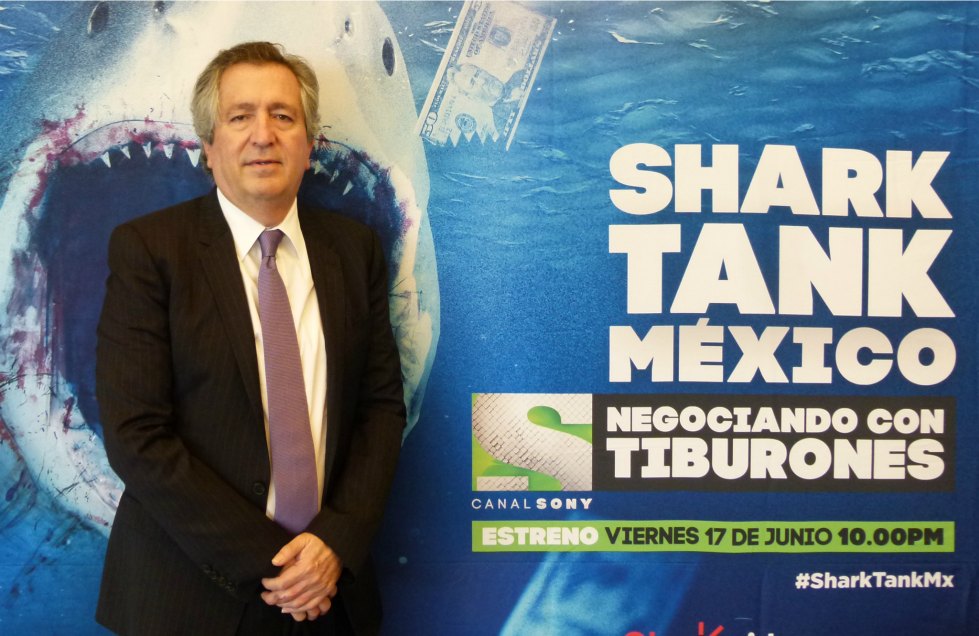 Jorge Vergara habla de su participación en el show Shark Tank Negociando con tiburones de Sony