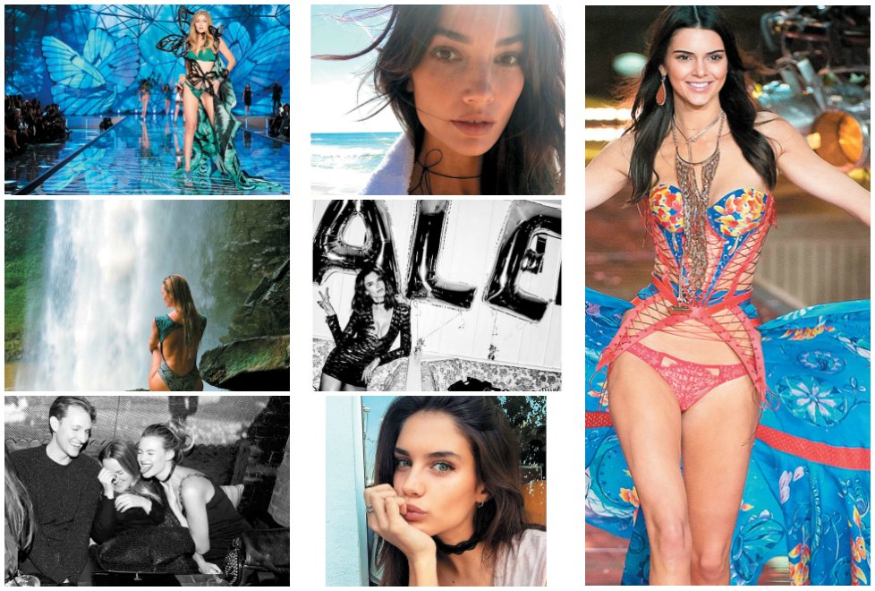Gigi Hadid, Kendall Jenner, Alessandra Ambrosio y Candice Swanepoel son algunas de las modelos que debes seguir en sus redes sociales. 