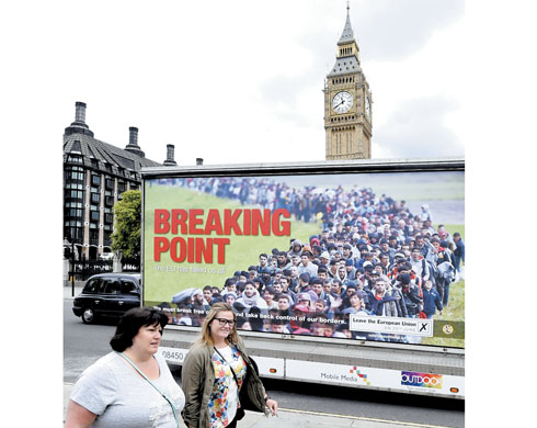 El Partido de la Independencia de Reino Unido apoya el "Brexit".
