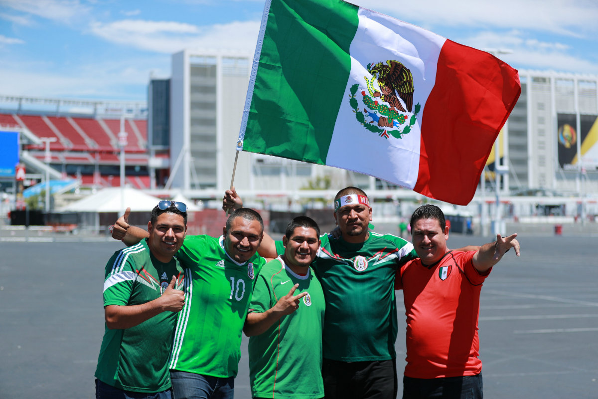La afición mexicana ya se encuentra en el Levi´s Stadium
