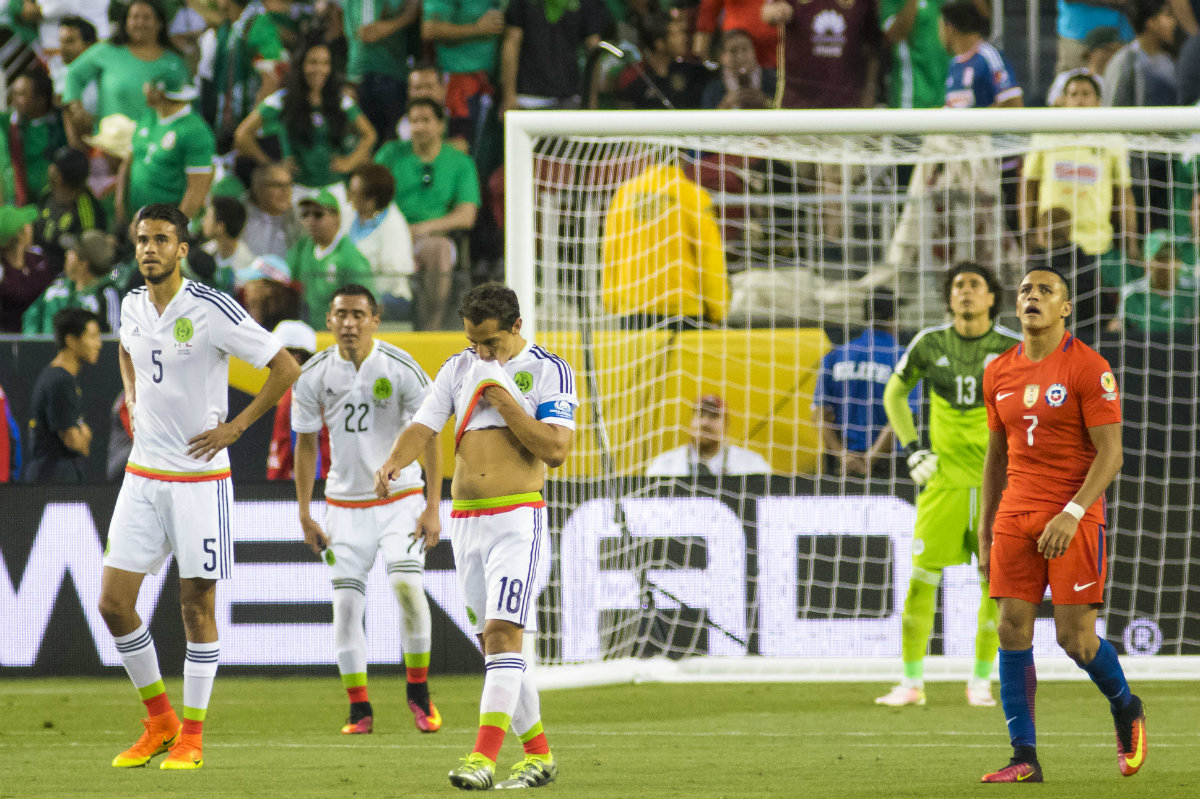 México es eliminado por Chile de Copa América Centenario 