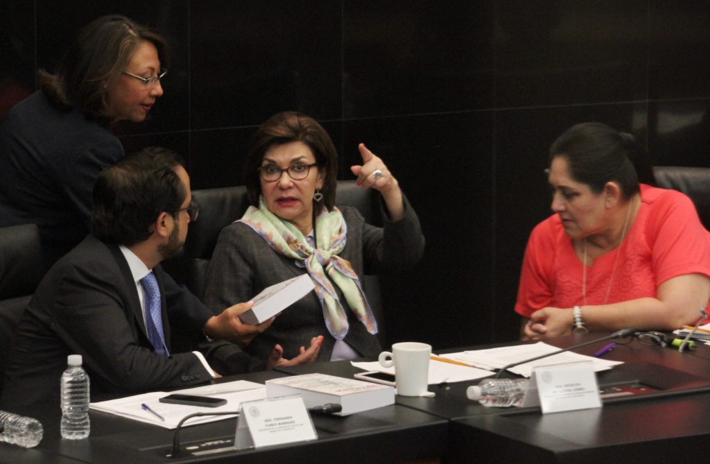 La presidenta de la Comisión Angélica de la Peña recordó que el PRD en el Senado advirtió,  del excesivo alcance que tendría la jurisdicción militar e