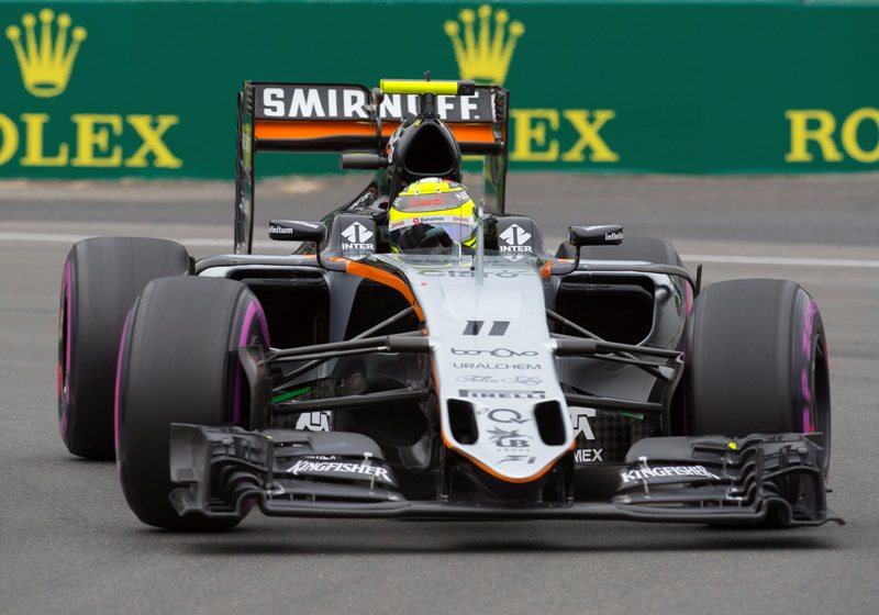 Sergio Pérez, piloto de Force India 