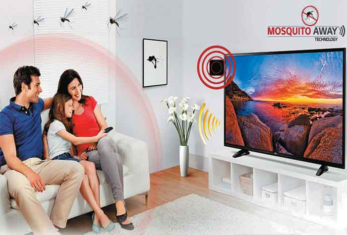 TV CON REPELENTE DE MOSQUITOS. La filial india de la empresa surcoreana LG Electronics comenzará a comercializar una televisión que aseguran repele a 