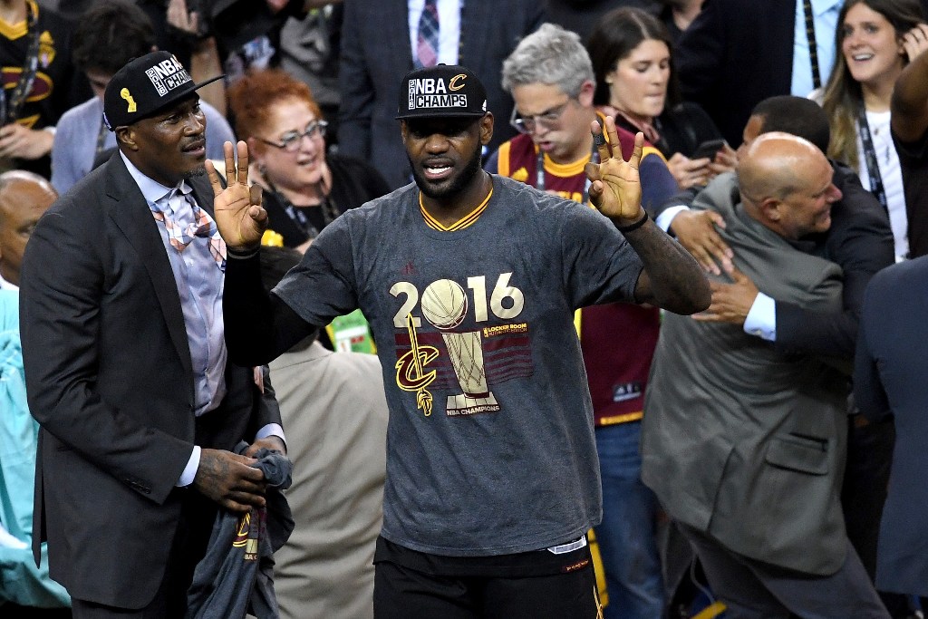 LeBron James fue el MVP de las Finales de la NBA
