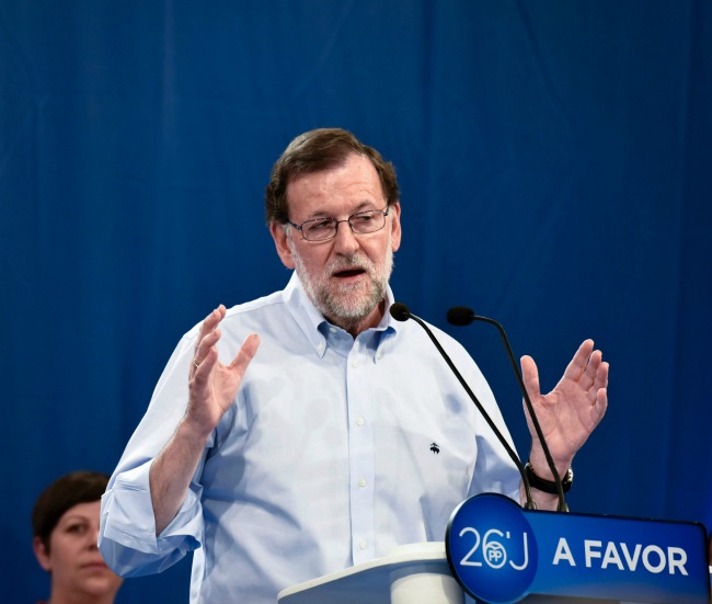 El conservador Mariano Rajoy 
