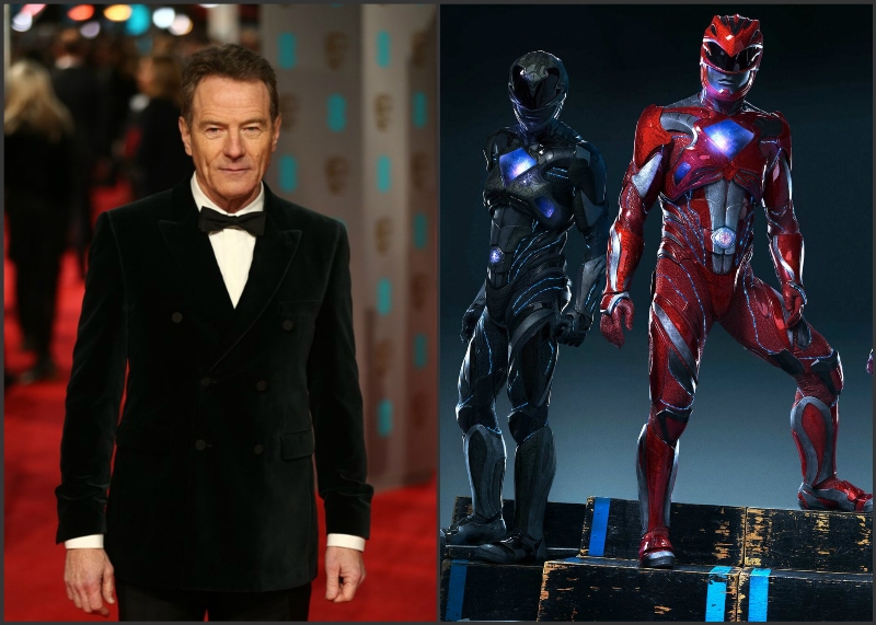 Bryan Cranston interpretará a Zordon. 