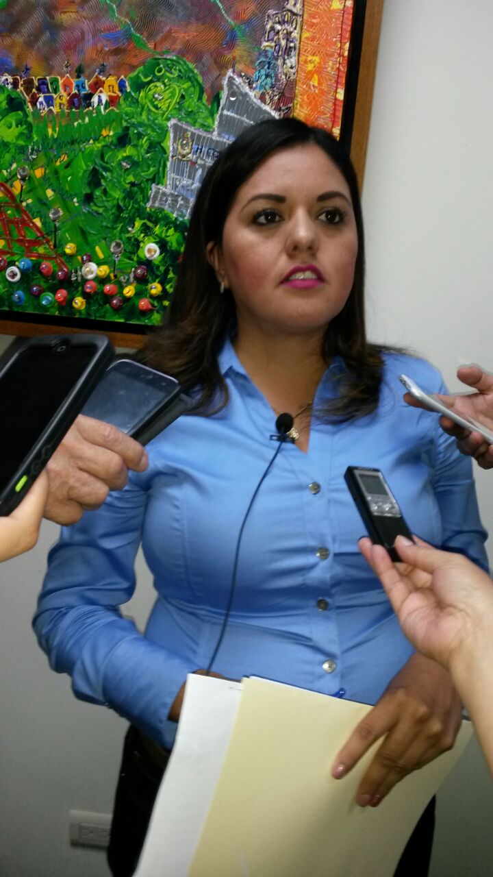 Itzel Castillo Almanza, presidenta de esta Comisión Primera de Hacienda del Congreso del Estado.