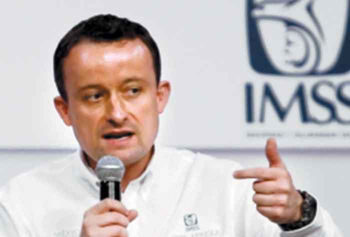 Mikel Arriola, director del IMSS.