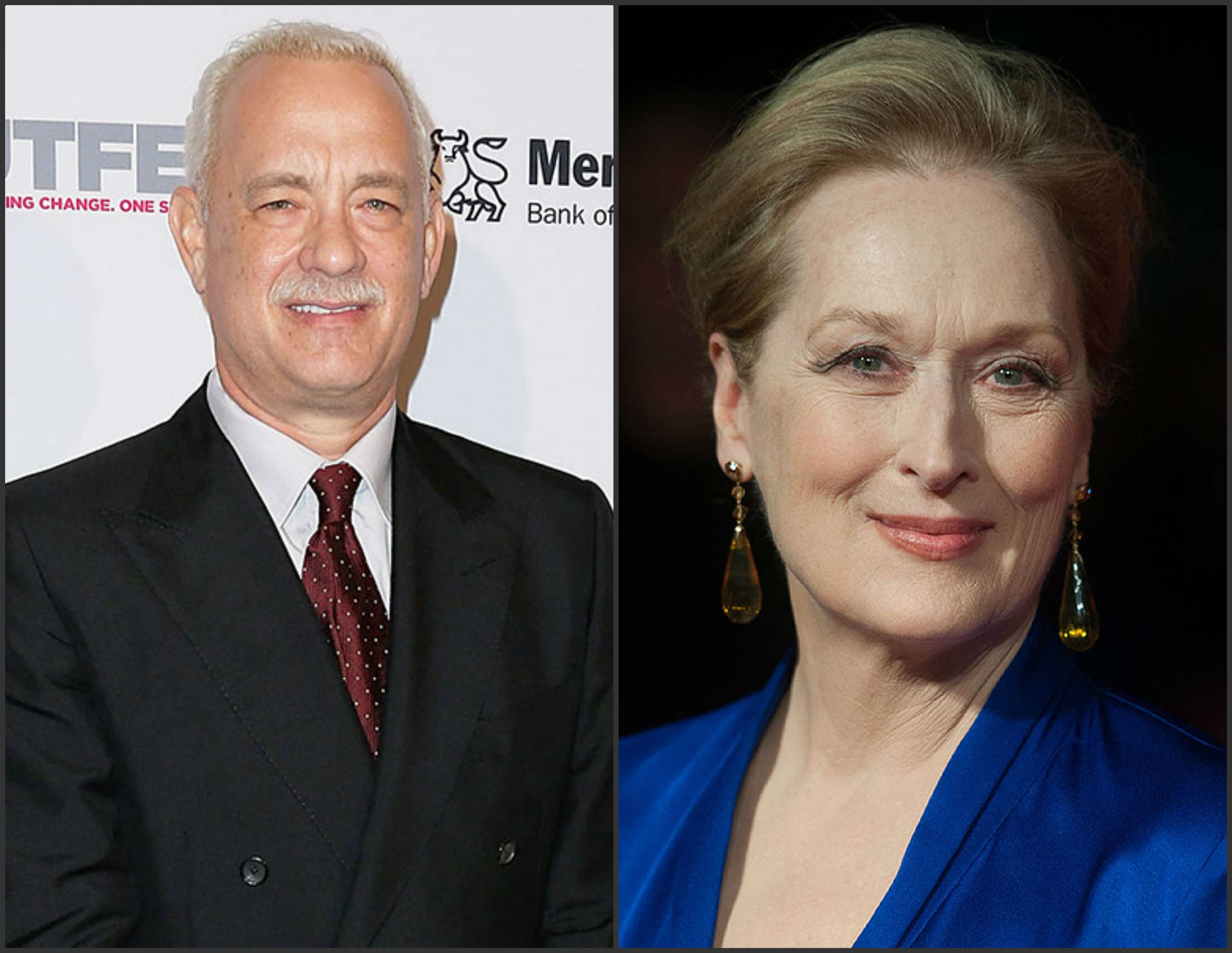 Tom Hanks y Meryl Streep. 