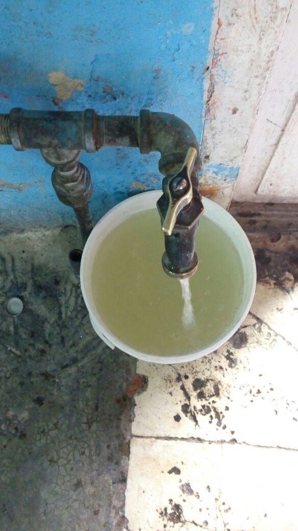 El agua contaminada en el Centro de Matamoros, es responsabilidad de los habitantes: Simas.