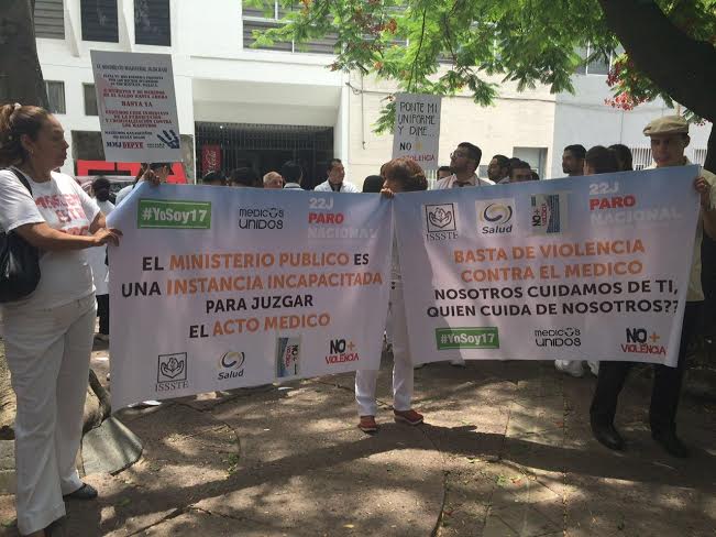 Este paro escalonado de labores no afecta el servicio de atención médica