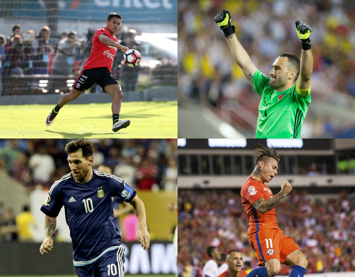 Alexis, Ospina, Messi y Vargas, algunos de los mejores jugadores del torneo