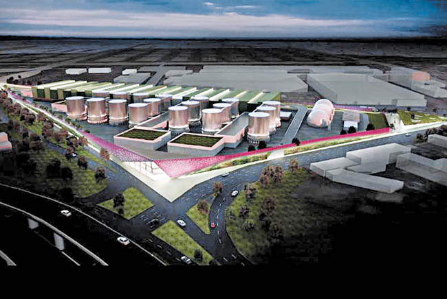 Autoridades presentaron la maqueta del proyecto. 
