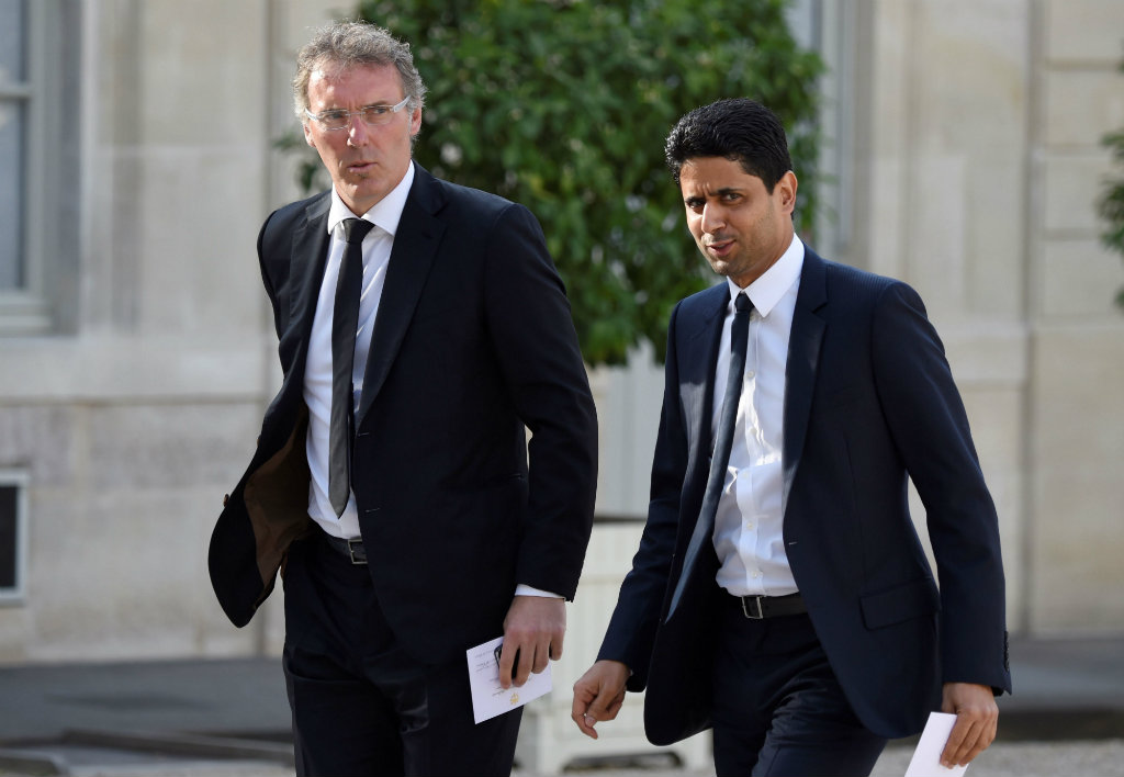 Laurent Blanc, entrenador del PSG