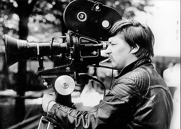 Fassbinder tras la cámara.