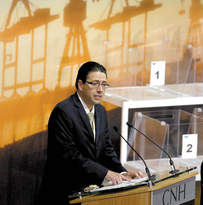 Juan Carlos Zepeda, presidente de la Comisión Nacional de Hidrocarburos. 