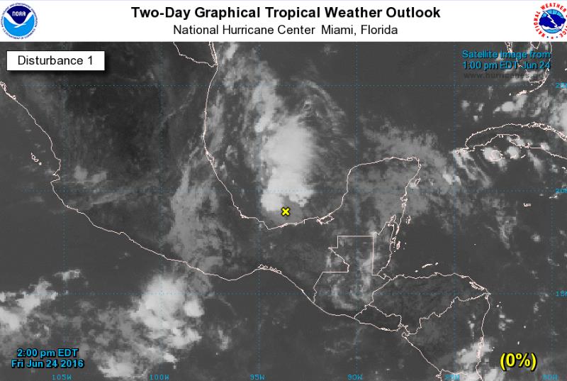 Onda tropical número 6 con potencial de tormenta tropical