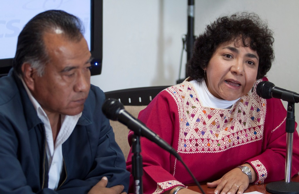 Rocío Miranda Pérez, presidenta de la Unidad de la Fuerza Indígena y Campesina, prevé que con el recorte al gasto público, se dañe la implementación d