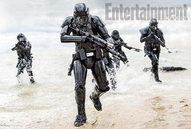 Un  nuevo commando de Stormtrooper  tomando una playa. 