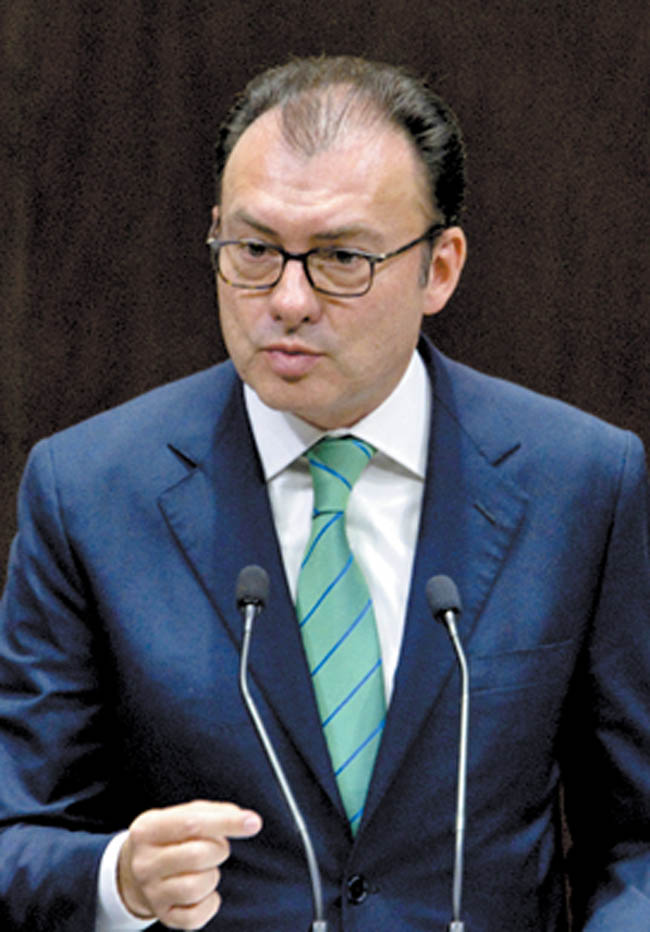 Videgaray, titular de la SHCP. 