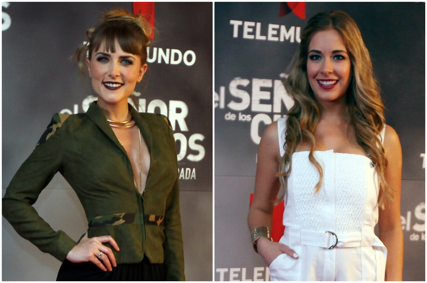 Las actrices de "El señor de los cielos", Lorena del Castillo y Carmeb Aub, se sumaron a la lucha contra el VIH. 