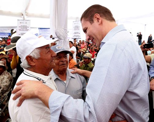 El gobernador de Puebla, Rafael Moreno Valle.