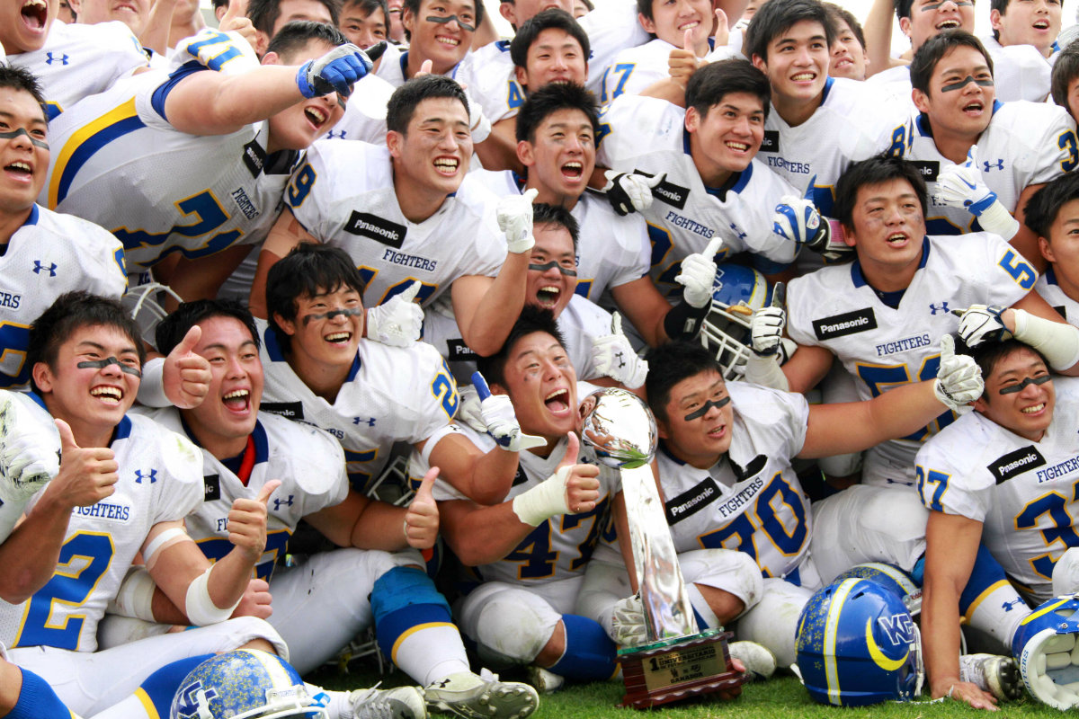 Fighters, campeones del Tazón Internacional Universitario