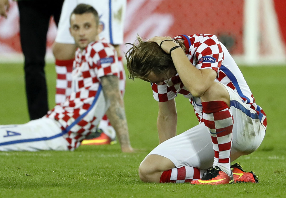 Luka Modric lamenta la eliminación de Croacia